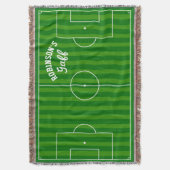 Fußball personalisiert decke (Vorderseite Vertikal)