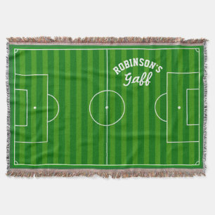 Fußball personalisiert decke