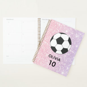 Fußball Personalisiert Name und Nummer Planer