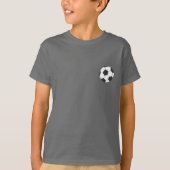 Fußball Personalisiert Name und Nummer T-Shirt (Vorderseite)