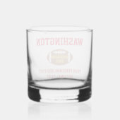 Fußball Personalisiert Whiskyglas (Rückseite)