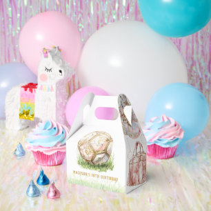 Fußball Personalisiertes Mädchen Geburtstag Geschenkschachtel