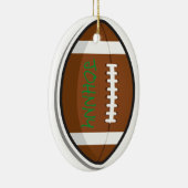 Fußball Personalized Keramik Ornament (Rechts)