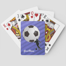 Fußball, personifiziert mit Namen