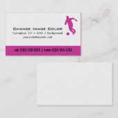 Fußball - persönliche Visitenkarte (Vorne/Hinten)