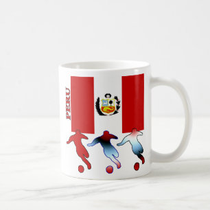 Fußball-Peru-Tasse Kaffeetasse