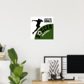 Fußball-Philosophie Poster (Heimbüro)