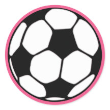 Fußball-Pink-Girl's Birthday Party