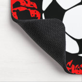 Fußball platsch mousepad (Ecke)