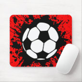 Fußball platsch mousepad (Mit Mouse)
