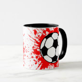 Fußball platsch. tasse (VorderseiteRechts)