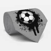 Fußball-platsche Krawatte (Gerollt)