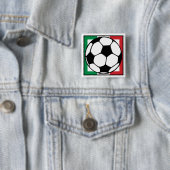Fußball. Platz der italia. Button (Beispiel)