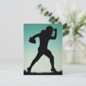Fußball-Player-Postkarte Postkarte (Stehend Vorderseite)