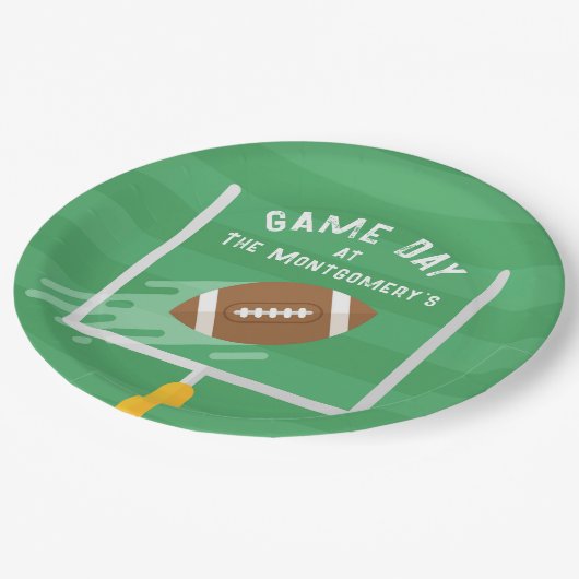 Fußball-Point nach Upris Pappteller (Schrägansicht)