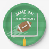 Fußball-Point nach Upris Pappteller (Vorderseite)