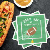 Fußball-Point nach Upris Serviette