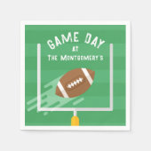 Fußball-Point nach Upris Serviette (Vorderseite)