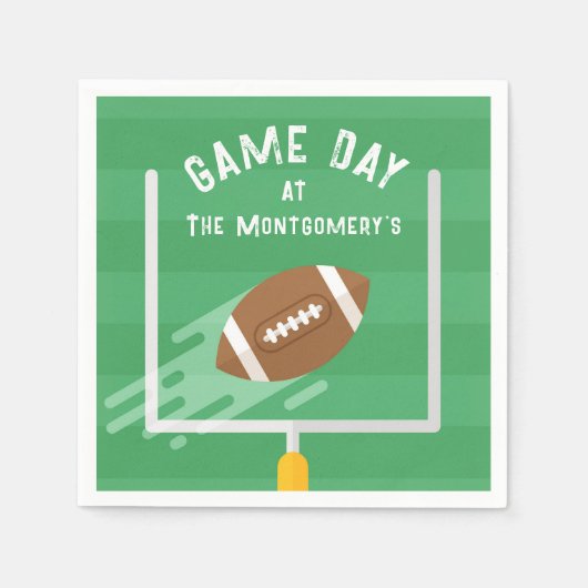 Fußball-Point nach Upris Serviette (Vorderseite)