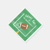 Fußball-Point nach Upris Serviette (Ecke)