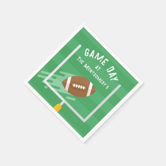 Fußball-Point nach Upris Serviette (Ecke)