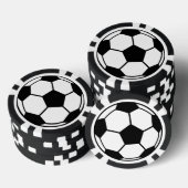 Fußball Pokerchips (Stapel)