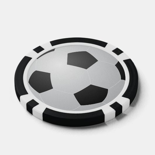 Fußball Pokerchips (Einzeln)