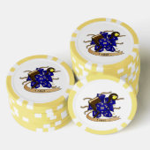 Fußball Pokerchips (Stapel)