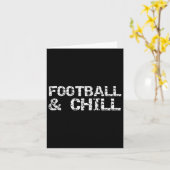 Fußball-Pokergeschenk für Männer Karte (Gelbe Blume)