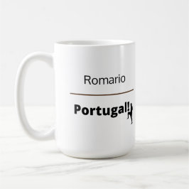 Fußball Portugal, anpassbar Kaffeetasse