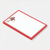 Fußball post-it klebezettel (angewinkelt)
