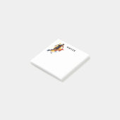 Fußball Post-it Klebezettel (angewinkelt)