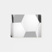 Fußball Post-it Klebezettel (Vorderseite)