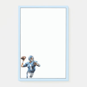 Fußball post-it klebezettel