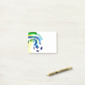 Fußball Post-it Klebezettel (Auf Schreibtisch)