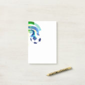 Fußball Post-it Klebezettel (Auf Schreibtisch)