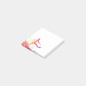 Fußball Post-it Klebezettel (angewinkelt)