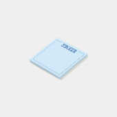 Fußball  post-it klebezettel (angewinkelt)