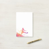 Fußball Post-it Klebezettel (Auf Schreibtisch)