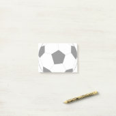 Fußball Post-it Klebezettel (Auf Schreibtisch)