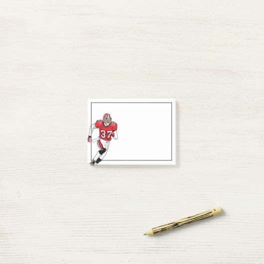 Fußball Post-it-Notes Post-it Klebezettel (Auf Schreibtisch)