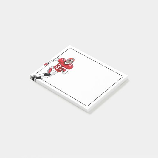 Fußball Post-it-Notes Post-it Klebezettel (angewinkelt)