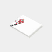 Fußball Post-it-Notes Post-it Klebezettel (angewinkelt)