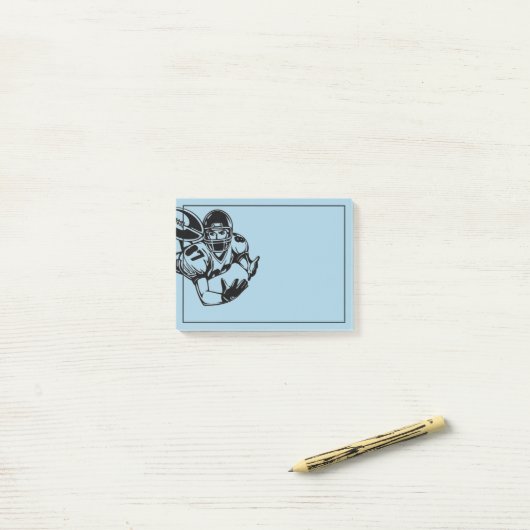 Fußball Post-it-Notes Post-it Klebezettel (Auf Schreibtisch)