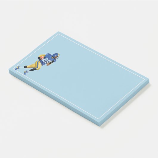 Fußball Post-it-Notes Post-it Klebezettel (angewinkelt)