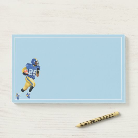 Fußball Post-it-Notes Post-it Klebezettel (Auf Schreibtisch)