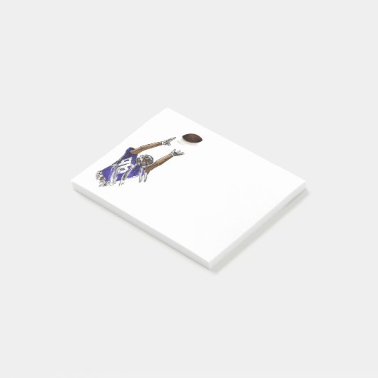 Fußball - Post-it-Notes Post-it Klebezettel (angewinkelt)