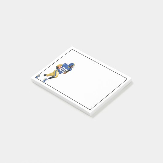 Fußball Post-it-Notes Post-it Klebezettel (angewinkelt)