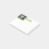 Fußball-Post-it-Notizen Post-it Klebezettel (angewinkelt)
