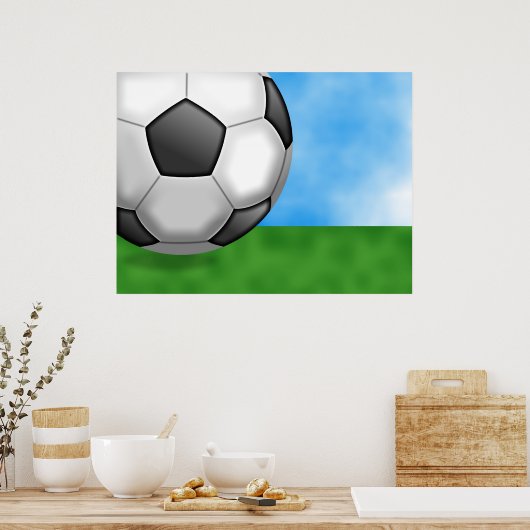 Fußball Poster (Küche)